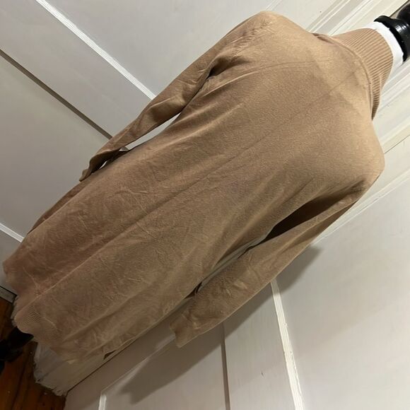 Perfect Tunic Length Camel Cardigan BYdesign Womens size XL - Picture 4 of 8